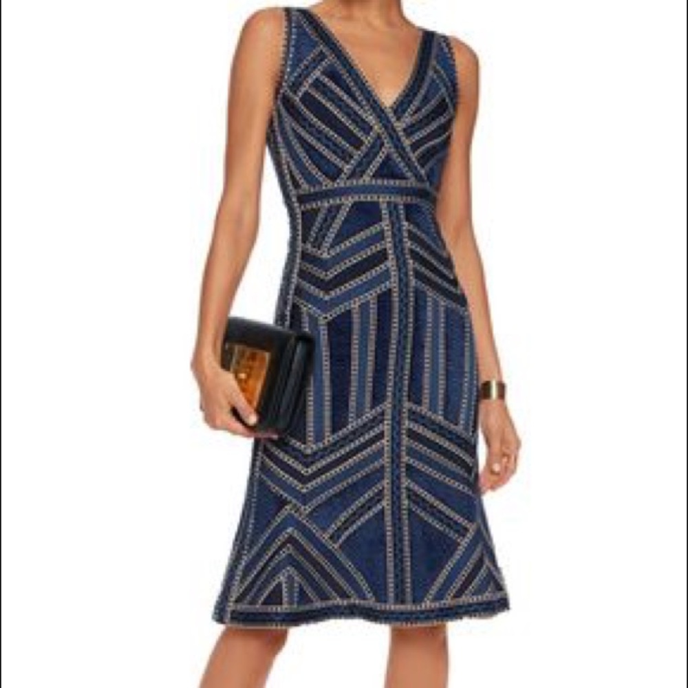 HERVE LEGER “DELANEY” DRESS (BRAND NEW)